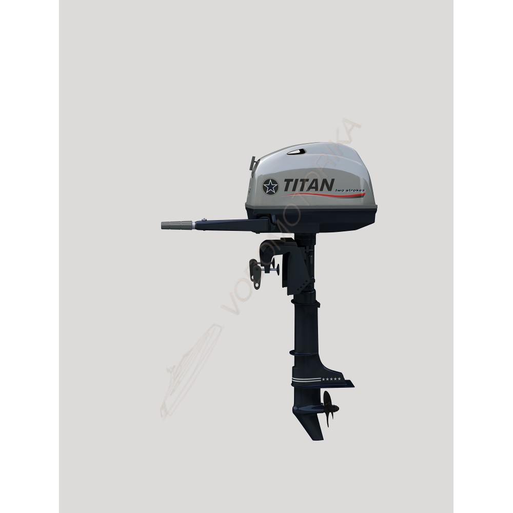 Лодочный мотор TITAN TP6AMHL 6 л.с. двухтактный