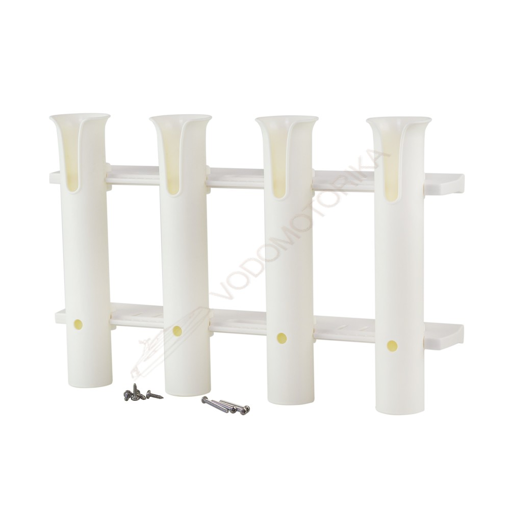 Подставка под удочку 4 стакана, белая CFRS701P4W