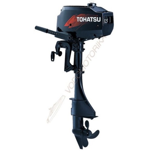 Лодочный мотор Tohatsu M3.5 S 3.5 л.с. двухтактный