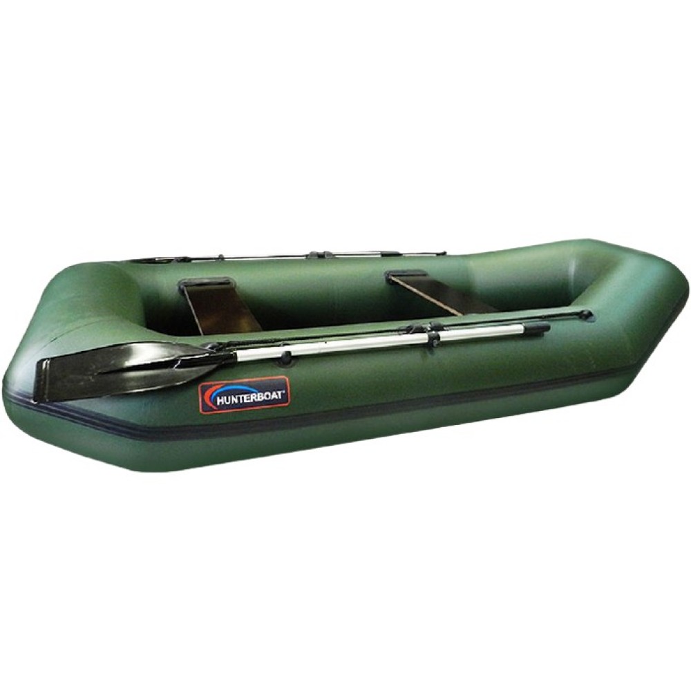 Гребная лодка Хантер 280 (зеленый)