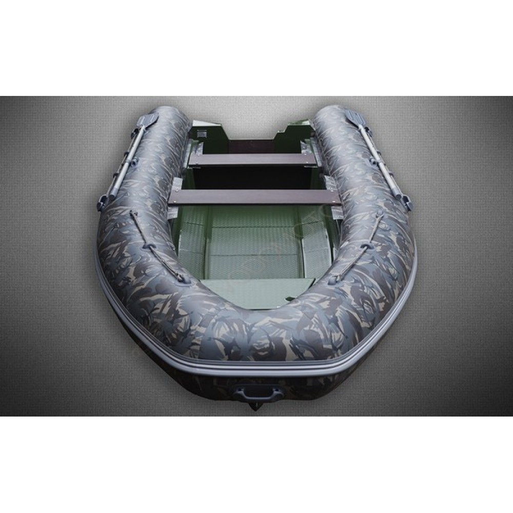 Жестко-надувная лодка Велес ( Stel ) R-440 (камо)