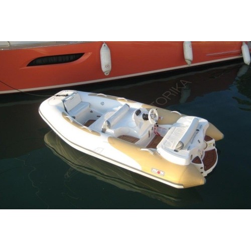 Лодка надувная AVON (ZODIAC) SeaSport Jet 430 ( бело-песочная )