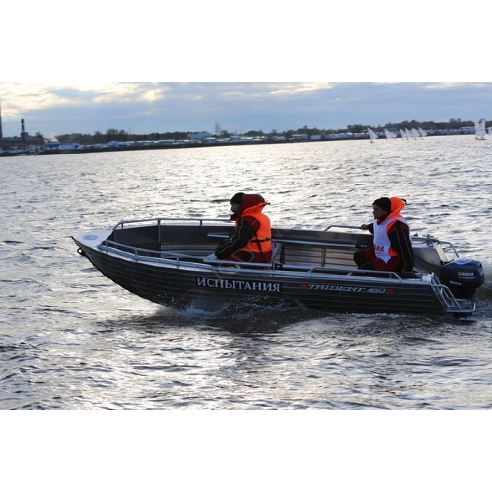 Алюминиевая лодка Trident 450