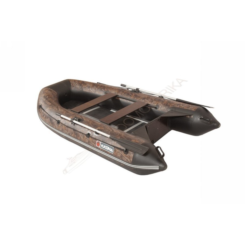 Лодка надувная YUKONA 310TSE (F) (с килем) с фанерным полом ( камуфляж )