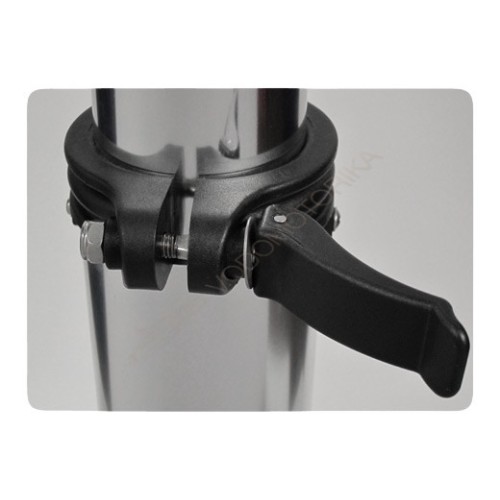 Стойка столешницы регулируемая 3 ступени 335-714 мм основание 300 мм