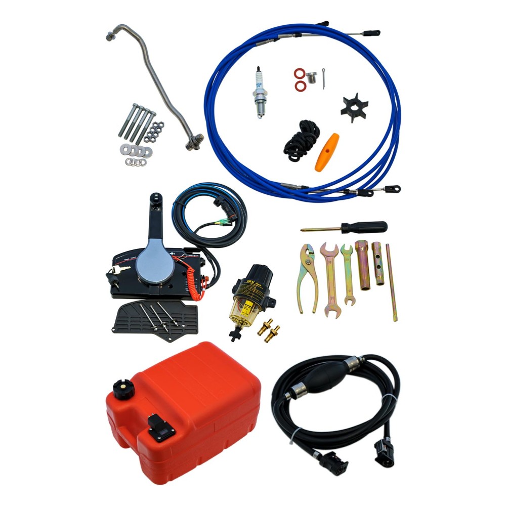 Лодочный мотор Reef Rider RREF30FES-T 2 цил 30 л.с. четырехтактный