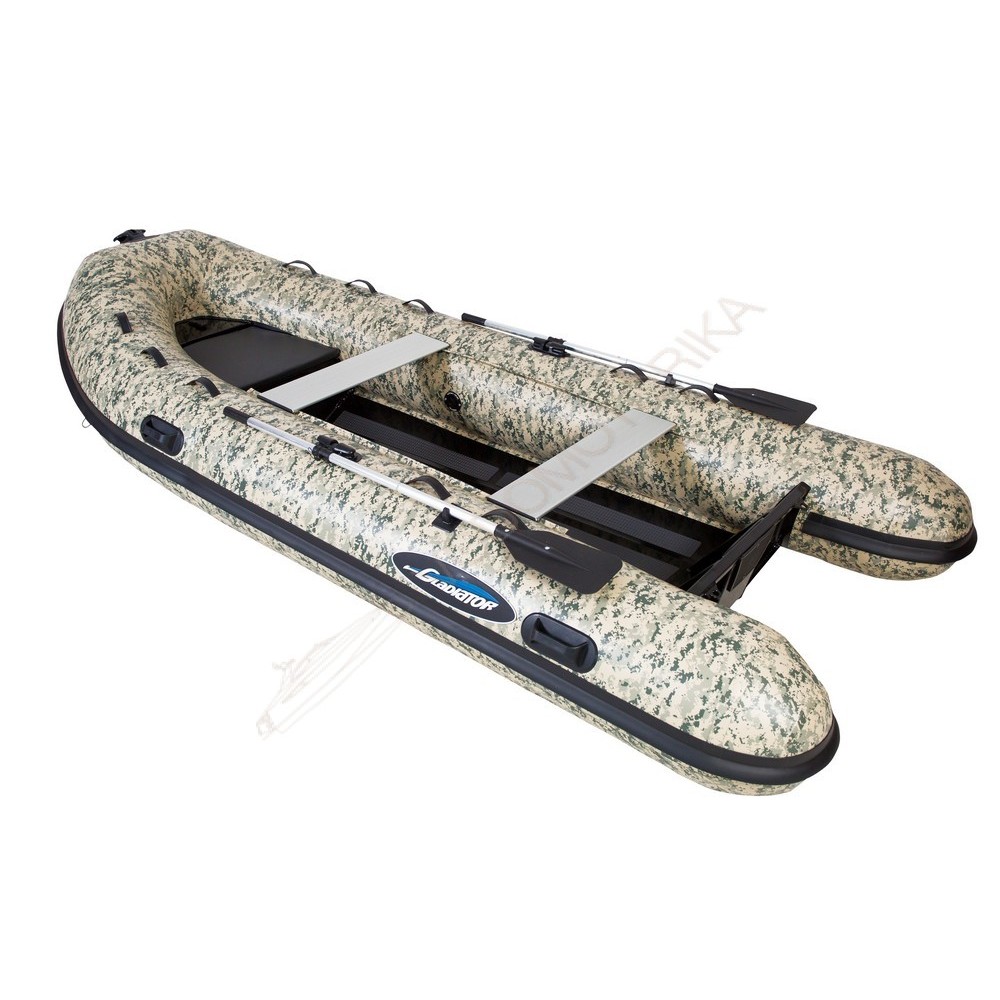 Надувная лодка GLADIATOR RIB 380AL CAMO