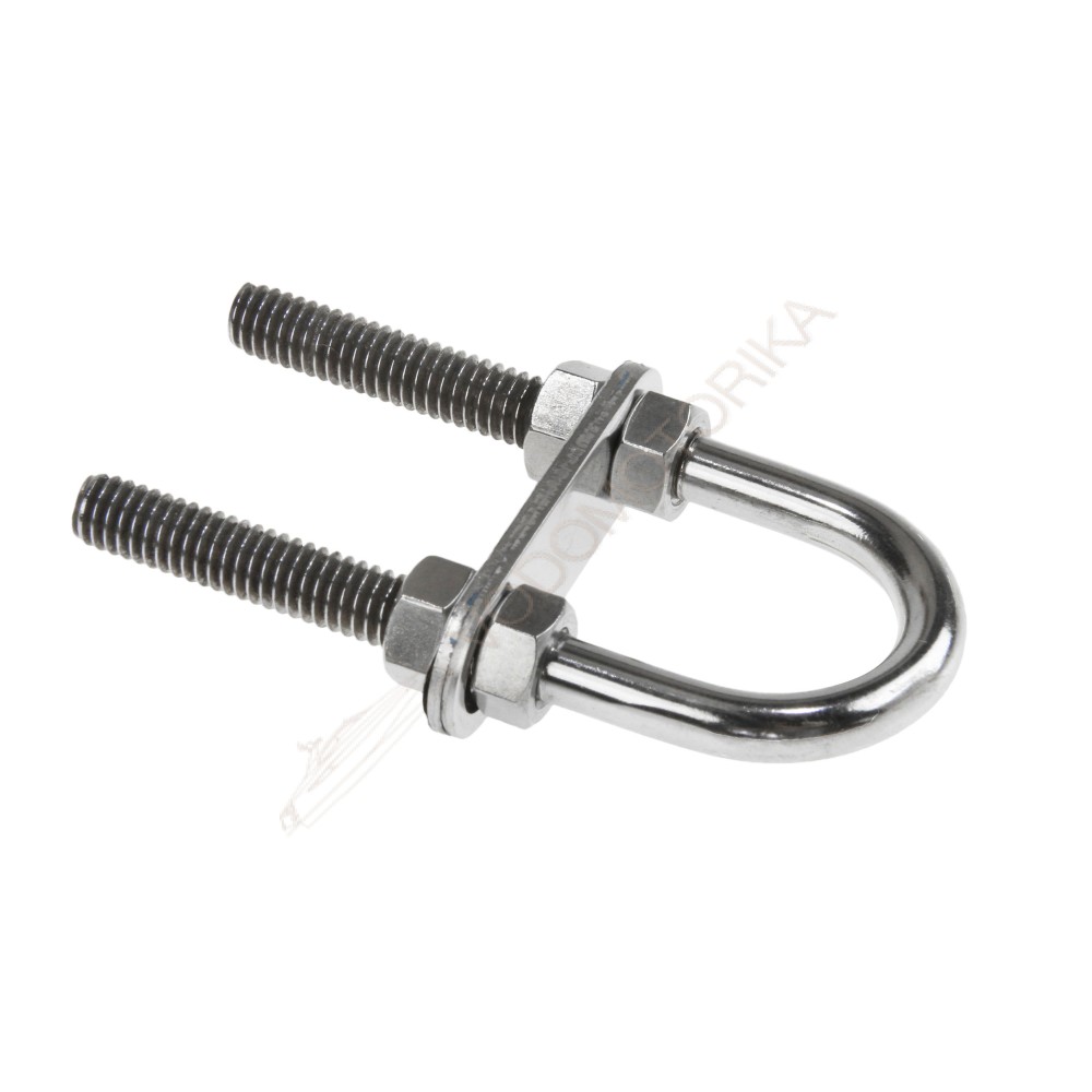 Рым-болт U-образный D8 мм, Lрез. 50 мм