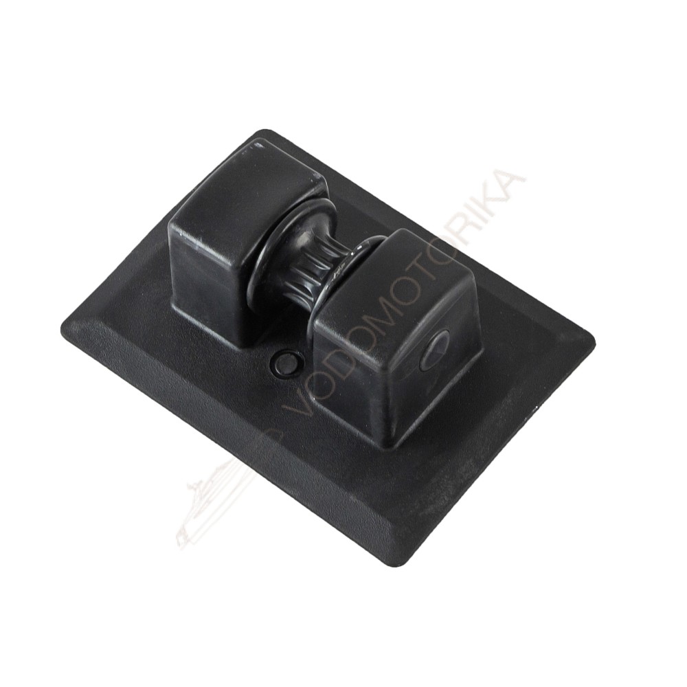 Роульс для ПВХ лодки, черный Адмирал