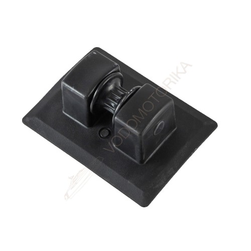 Роульс для ПВХ лодки, черный Адмирал