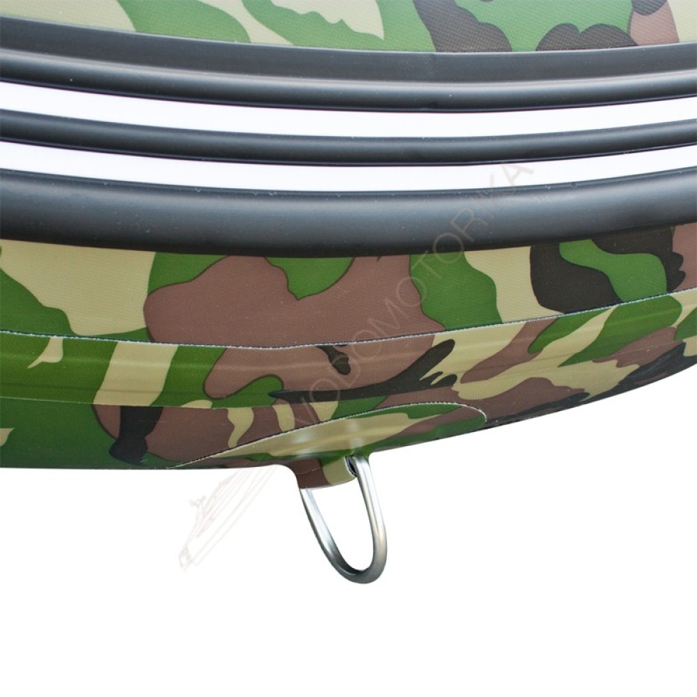 Надувная лодка HDX CARBON 370 ( зеленый камуфляж ) дерев. пол P/L