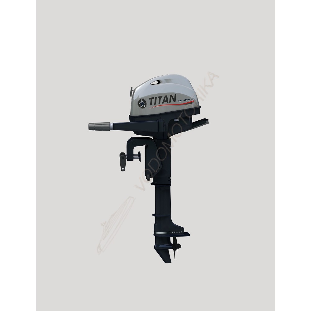 Лодочный мотор TITAN TP3AMHS 3 л.с. двухтактный