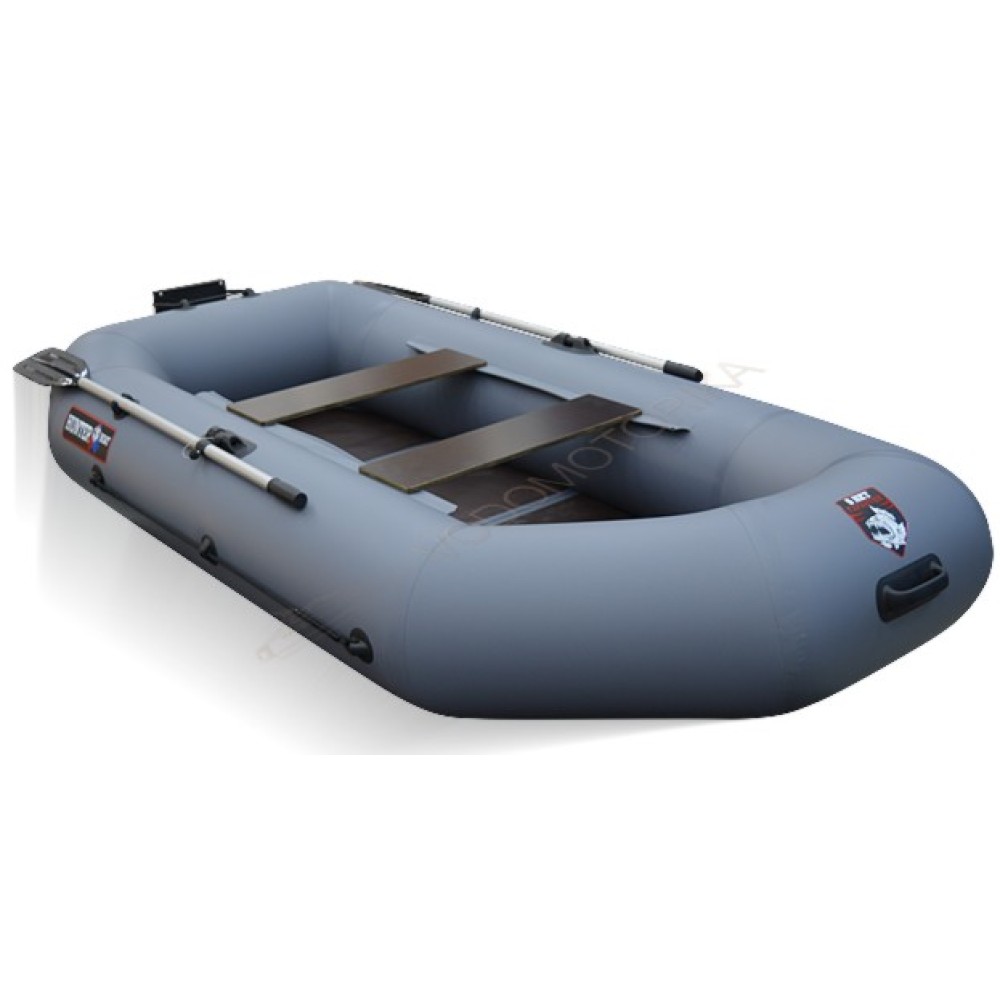 Гребная лодка Хантер 280 New фанерный пол