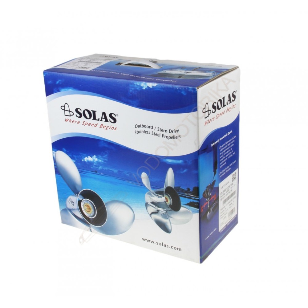 Винт гребной Suzuki DT150-225/DF150-300;4x14x23 стальной, Solas