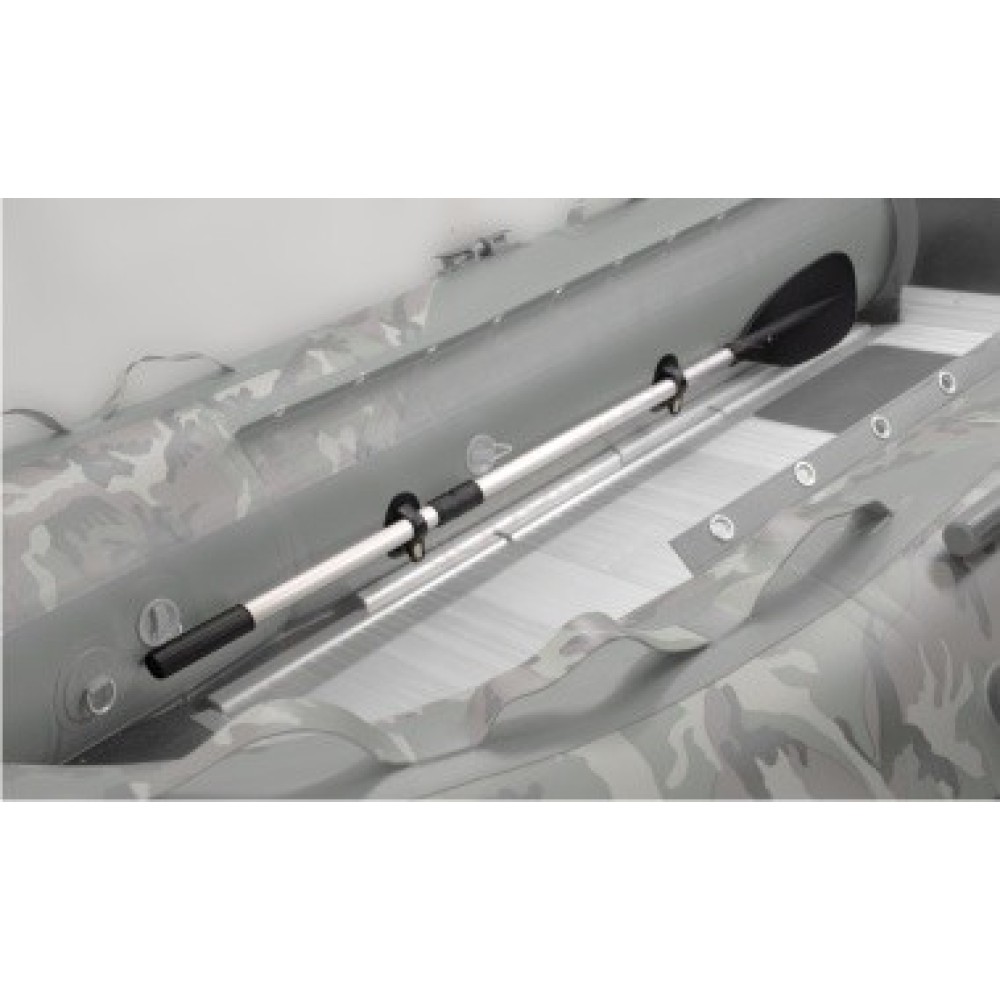 Лодка надувная SCANDIC Fishlight ID-400 (серый)