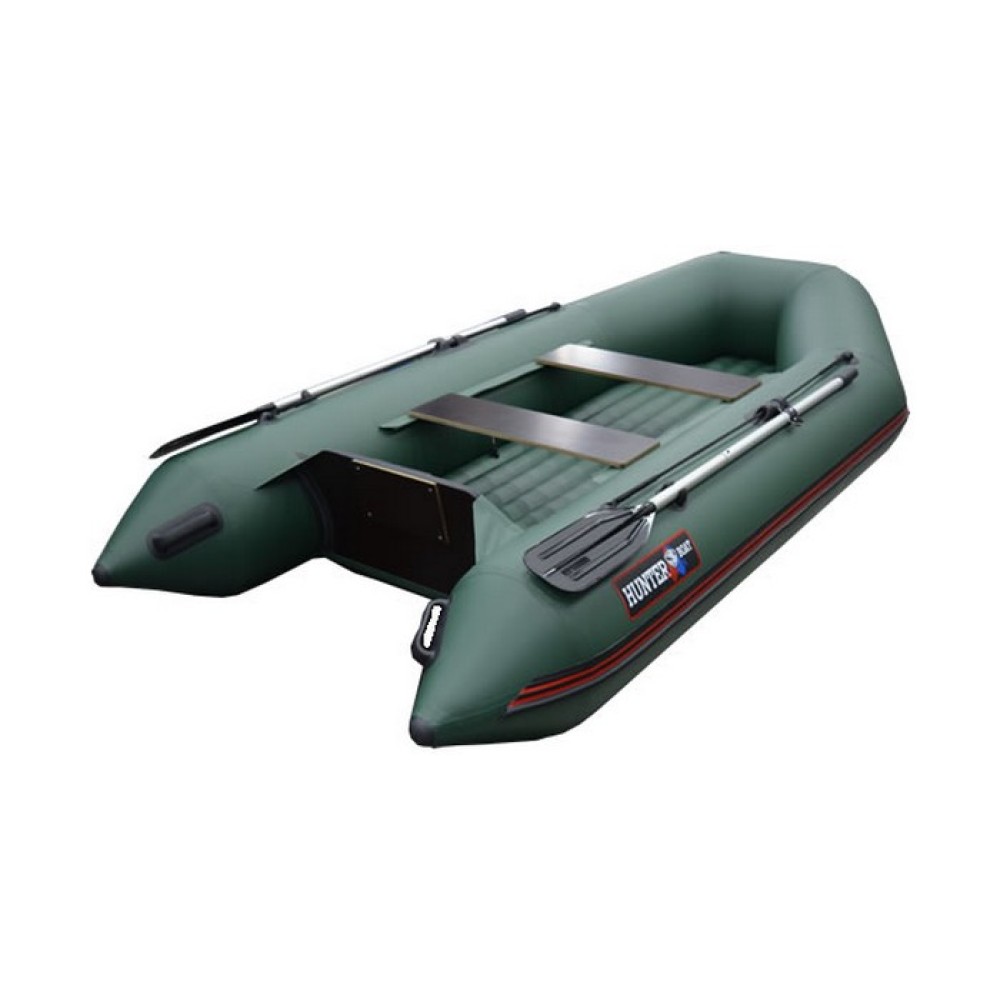 Лодка Хантер 290 ЛН (зеленый)