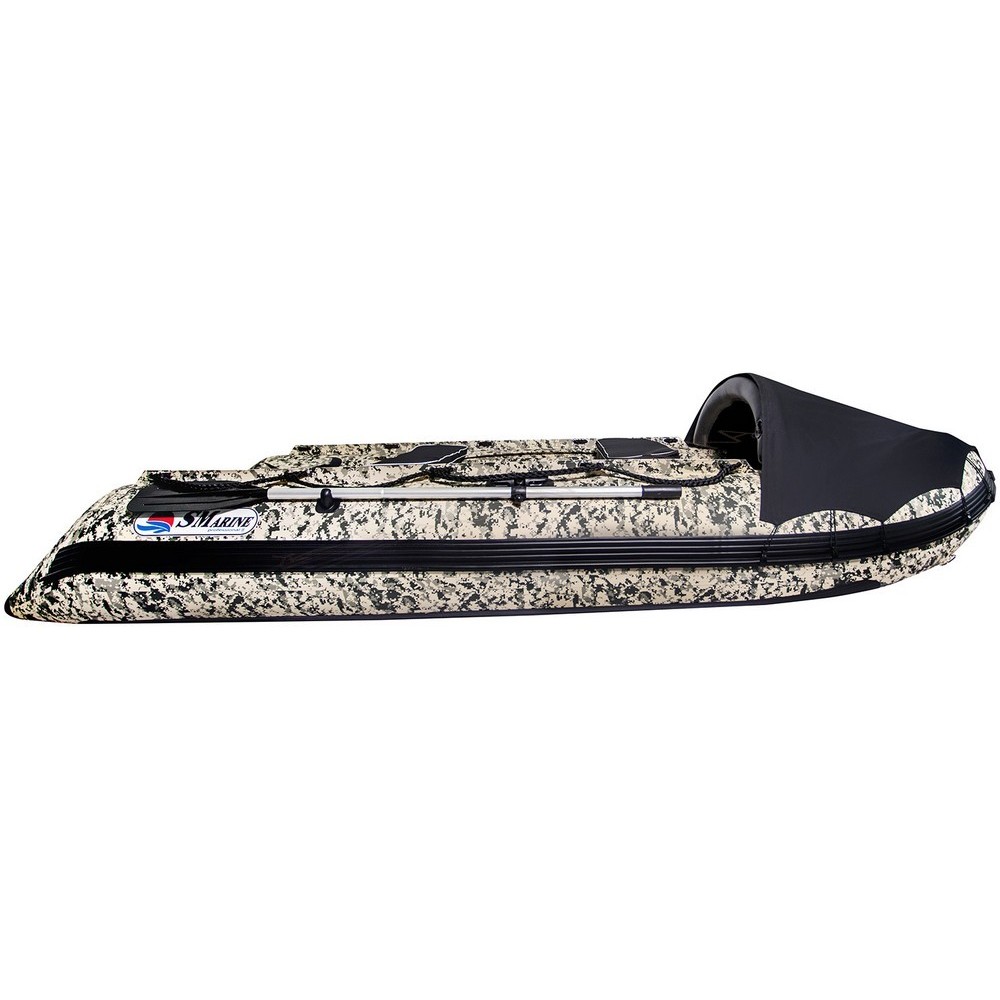 Лодка надувная SMarine SDP-470 Max алюминиевый пол (камуфляж)