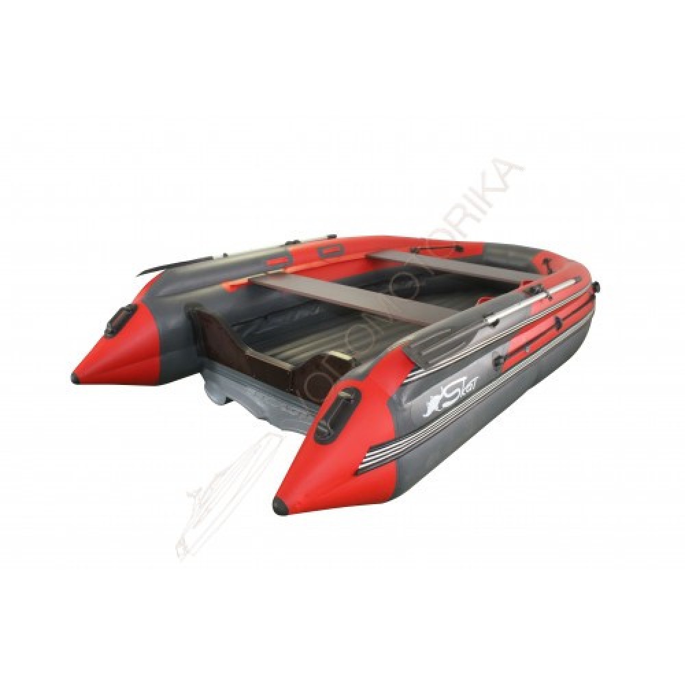 Надувная лодка Reef Skat-400NDFi надувное дно
