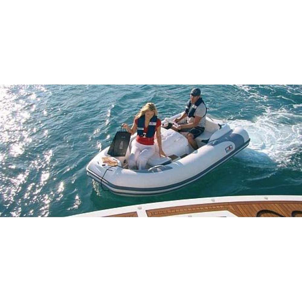 Лодка надувная AVON (ZODIAC) SeaSport Jet 430 ( бело-синяя )