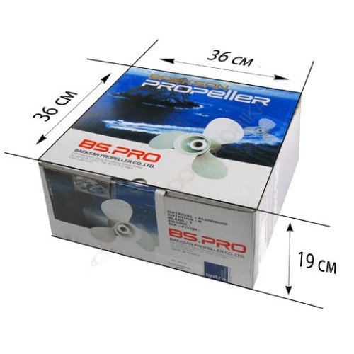 Винт гребной Johnson 45-140;3x13 1/4x17 BaekSan