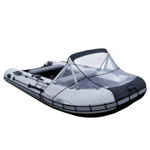 Носовой тент прозрачный Riverboats RB 390-430 и RB 390-430 НДНД