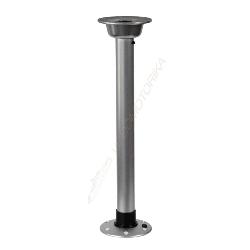 Стойка столешницы 675 мм вкручивается в основание, анодированный алюминий