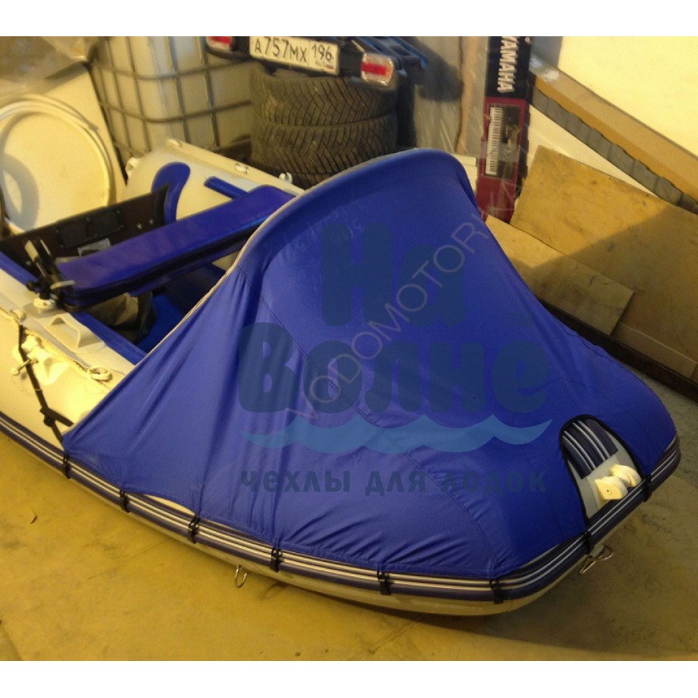 Носовой тент без окна для лодки ПВХ 300-360