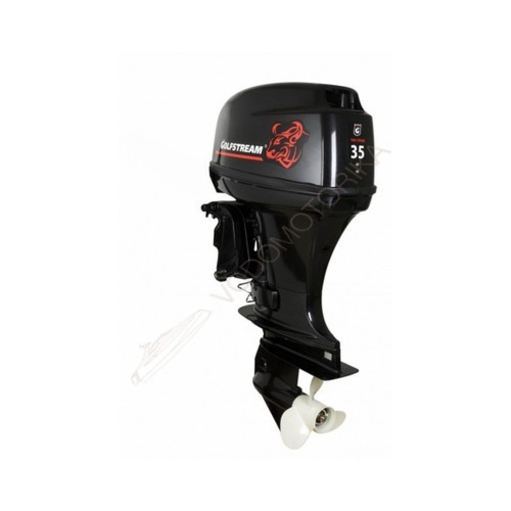 Лодочный мотор Golfstream T35FWS 35 л.с. двухтактный