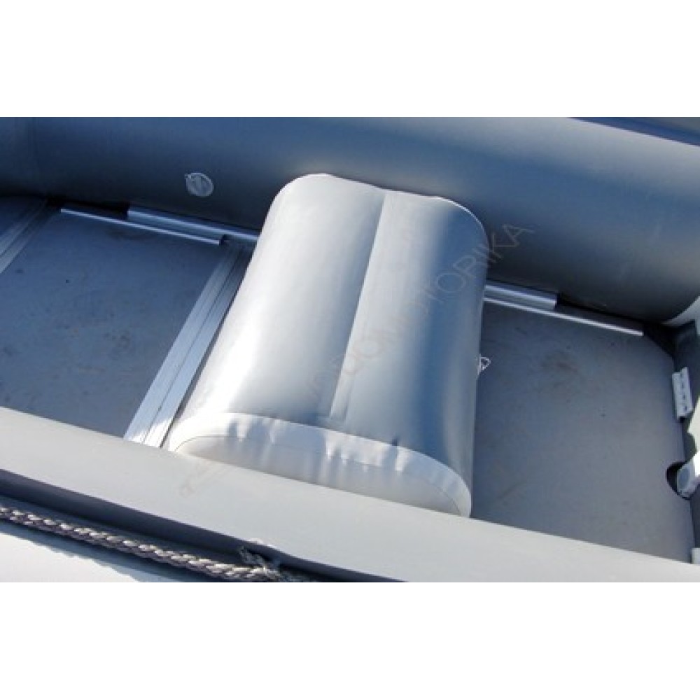 Сиденье надувное с перегородкой Badger 98х44х33 см Grey