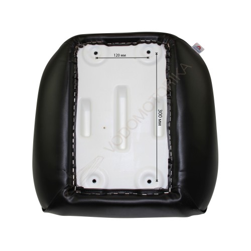 Кресло ADMIRAL мягкое, материал черный винил (1061420990)