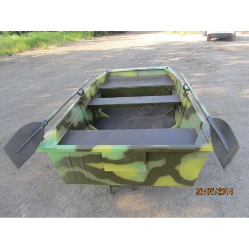 Алюминиевая моторно-гребная лодка Охотник 250