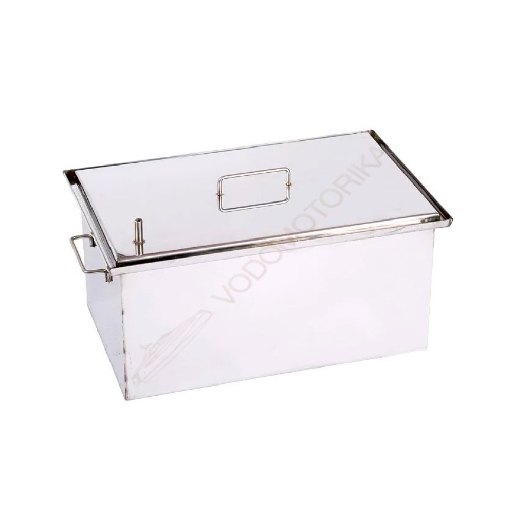 Коптильня Профи 500х250х200 ( нержавейка aisi 430 - 2 мм ) с гидрозатвором