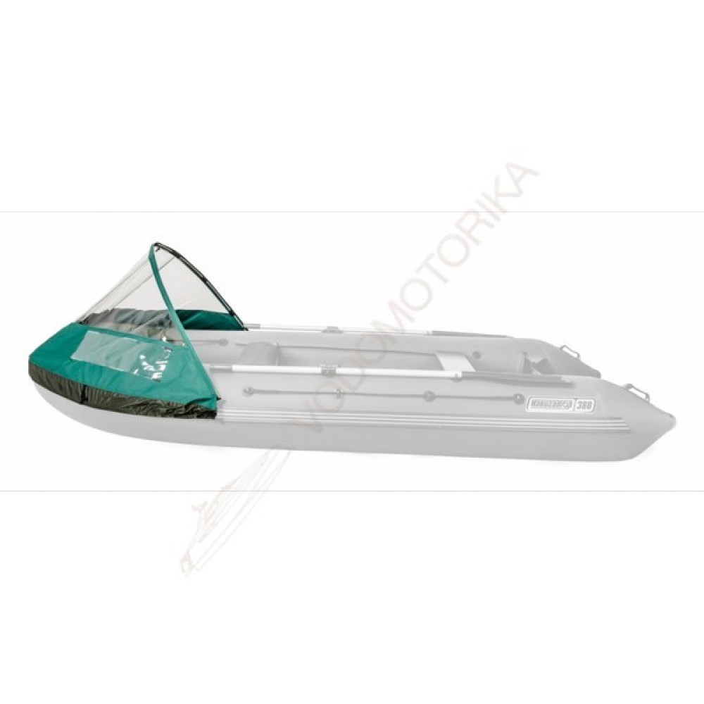 Тент носовой для активной рыбалки Наши лодки Патриот 340