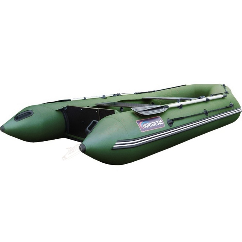 Лодка Хантер 340 (зеленый)