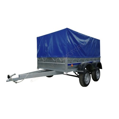 Прицеп Фаворит В 7135 2.56х1.57 высокий тент 1.1 м ( двухосный )