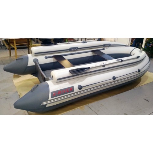 Надувная лодка X-River GRACE 380 НДНД с фальшбортом, надувное дно