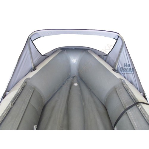Носовой тент с окном для лодки ПВХ 410-440