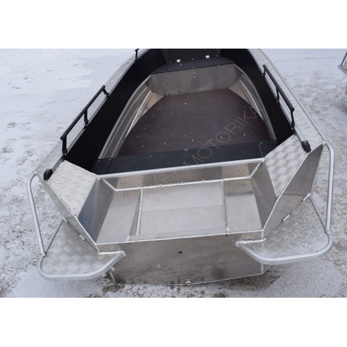 Алюминиевая лодка Wellboat-42 NexT классика