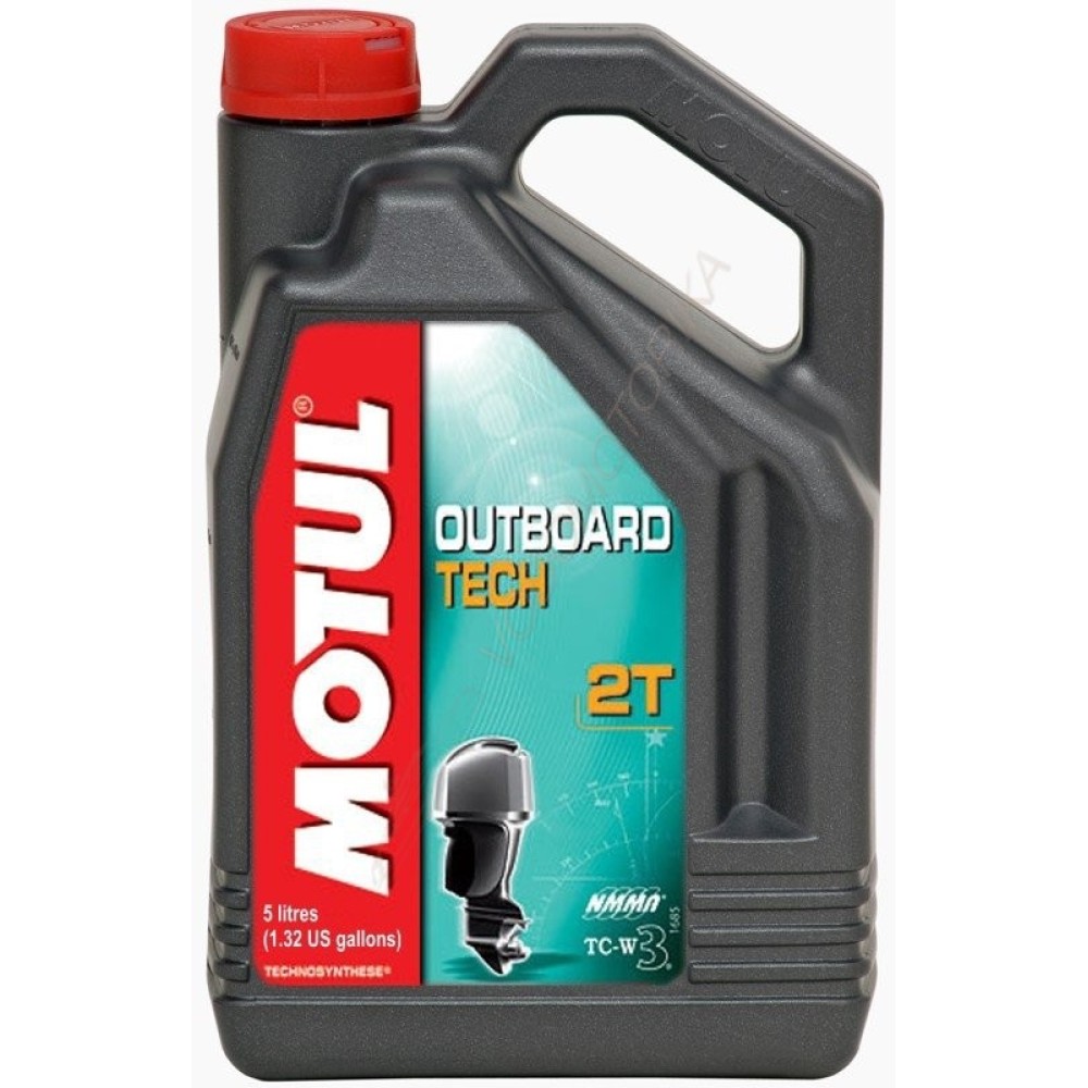 Моторное масло для 2-х тактных двигателей MOTUL OUTBOARD TECH 2T (5 л)