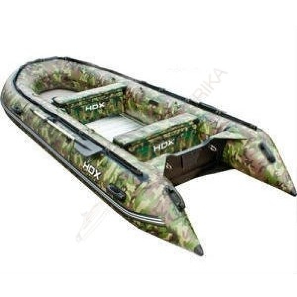 Лодка HDX OXYGEN 430 AL зеленый камуфляж