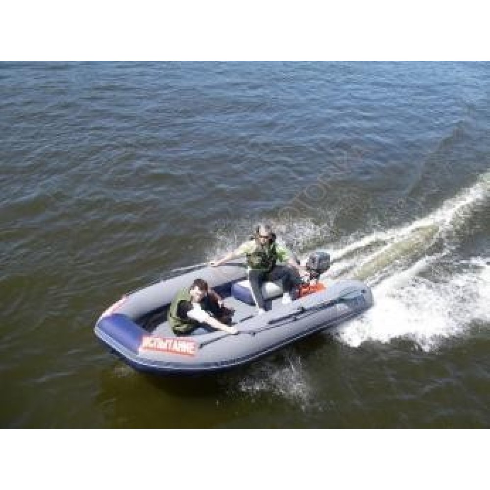 Надувная лодка Флагман 420 (пиксельный камуфляж)