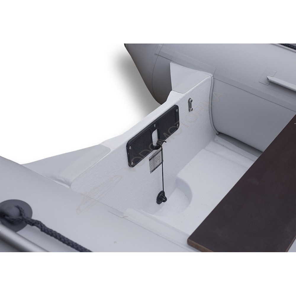 Жестко-надувная лодка Велес ( Stel ) R-285P Дружок (доп. палуба)