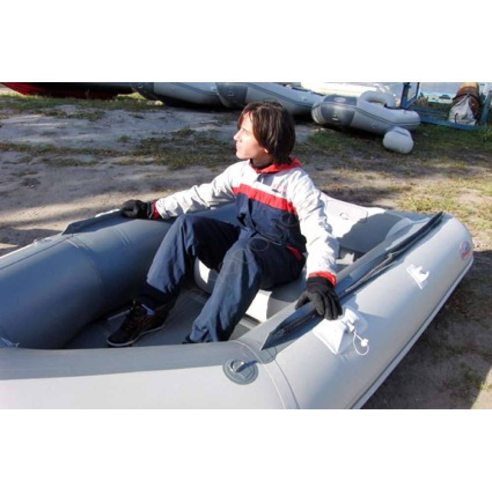 Сиденье надувное Badger Овал 74х44х20 см Grey