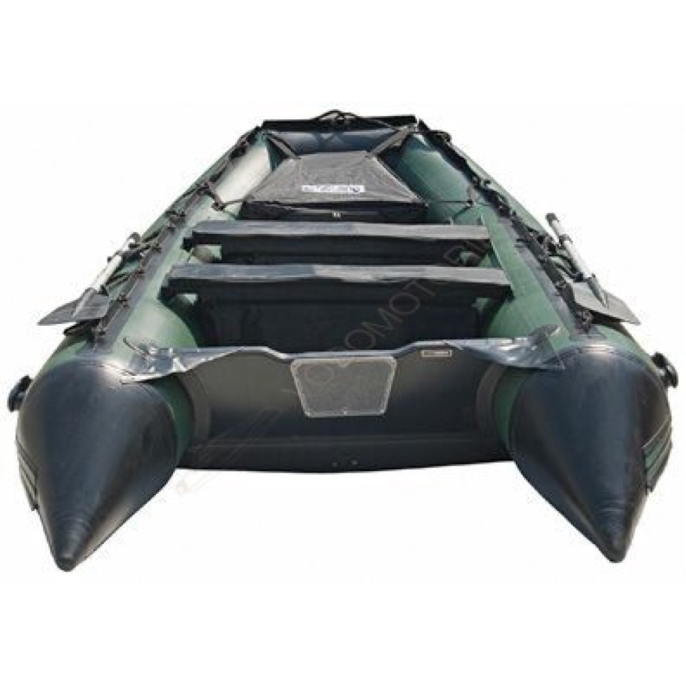 Лодка надувная SOLANO Pro XSD385 ( зелено-черный )