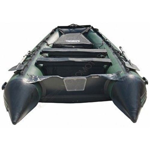 Лодка надувная SOLANO Pro XSD385 ( зелено-черный )