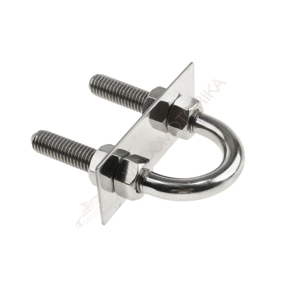 Рым-болт U-образный D13 мм, Lрез. 63 мм