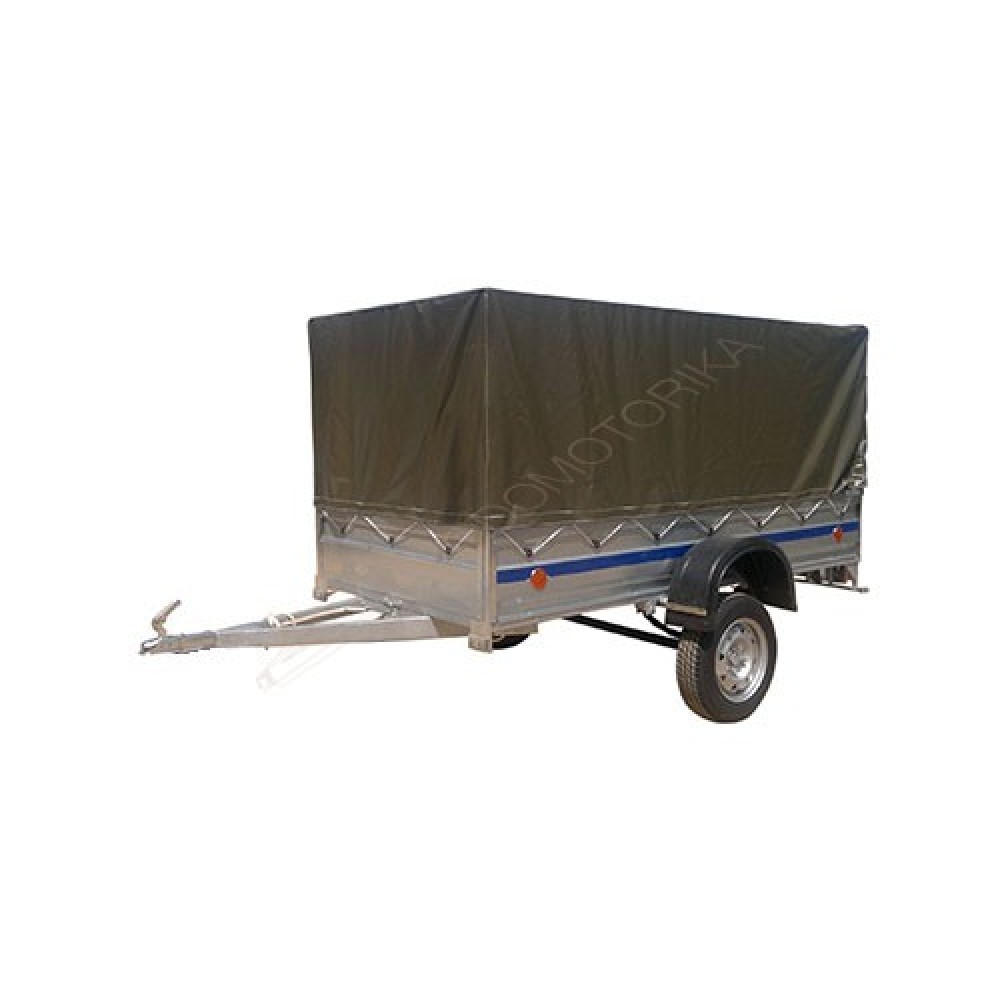 Прицеп Фаворит В 7135 2.56х1.3 высокий тент 0.8 м