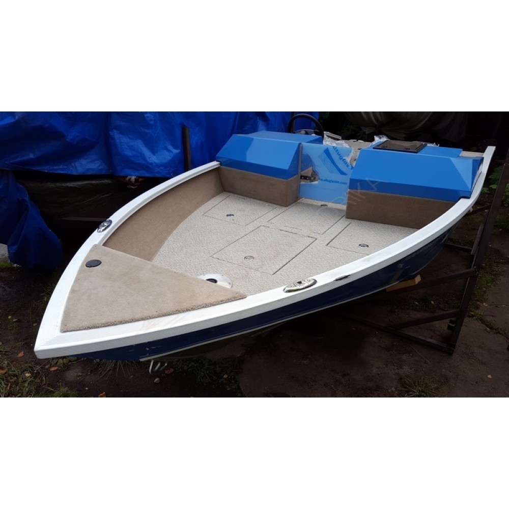 Катер алюминиевый TUNA 500 TT