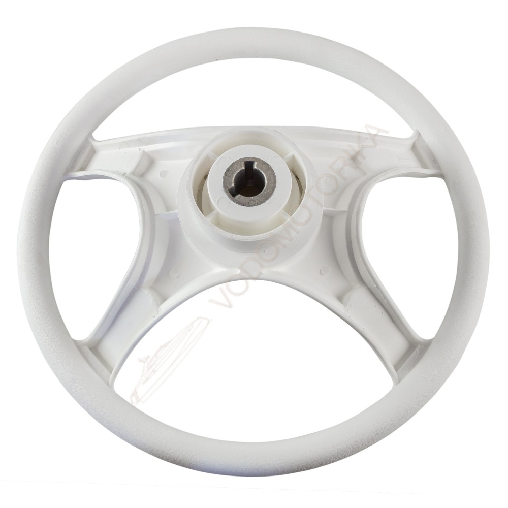 Рулевое колесо LAGUNA белый обод и спицы д. 335 мм Volanti Luisi