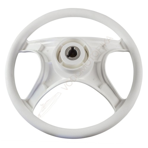 Рулевое колесо LAGUNA белый обод и спицы д. 335 мм Volanti Luisi